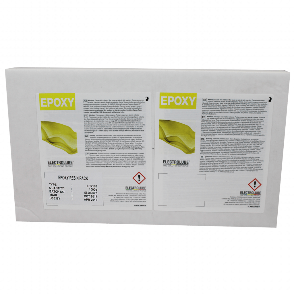 ER2188 Black Epoxy Resin Electrolube Resins Electrolube Distributor