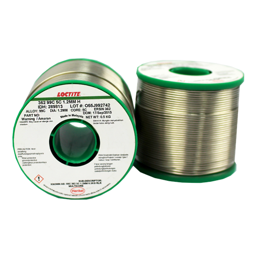 llead free solder, loctite black tak kit, electronic sourcing specialists